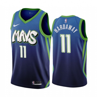 Nike Dallas Mavericks #11 Tim Hardaway Jr. Men's Blue 2019-20 City Edition NBA Jersey Men's